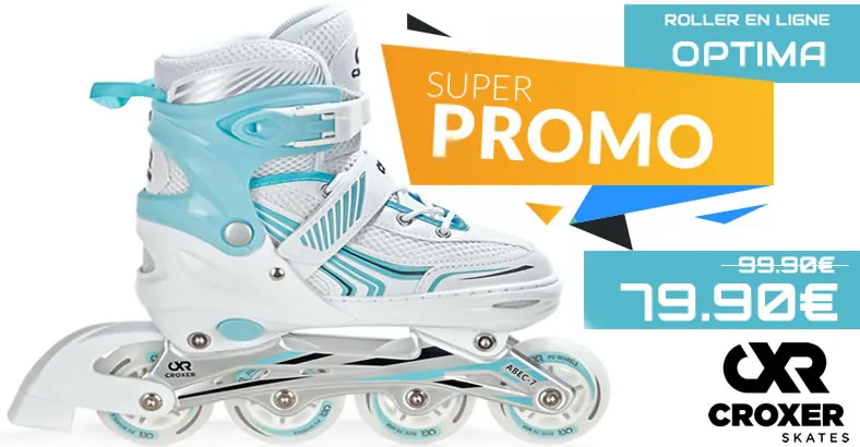 Promotion exceptionnelle sur les rollers CROXER OPTIMA !